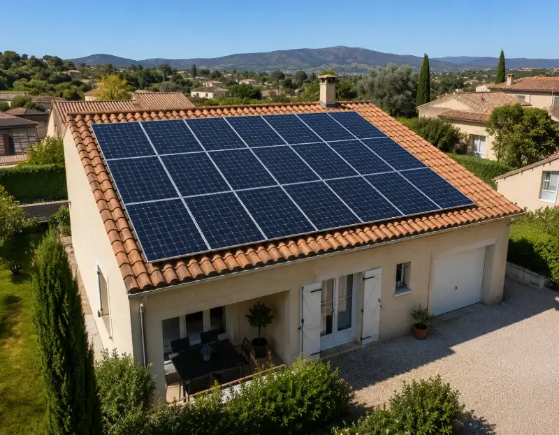 Prime à l'autoconsommation panneaux solaires Saint-Maxire — aide financière de l'État
